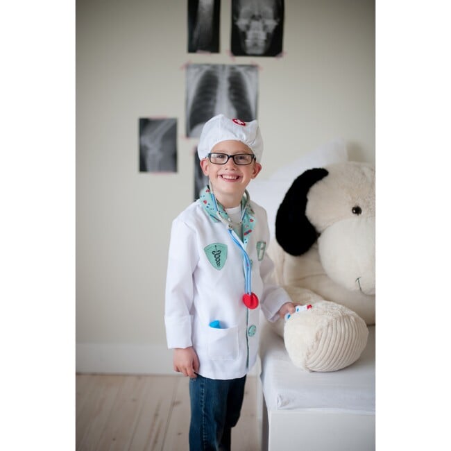 Green Doctor Set, Includes 6 Accessories - Costumes - 4