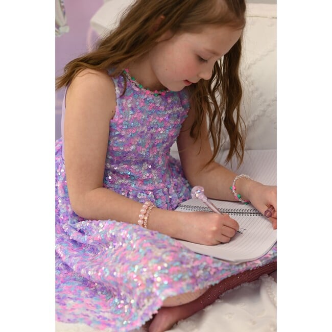 Purple Party Sequins Dress - Costumes - 4