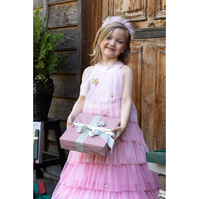 Christmas Tree Dress & Headpiece, Blush - Costumes - 4