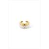 White Uraeus Ring, White & Gold - Rings - 1 - thumbnail