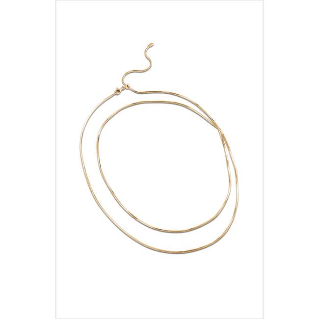 Whispers Chain Necklace, Gold