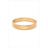 Wide Gladiatorl Minimalist Bracelet, Gold - Bracelets - 1 - thumbnail