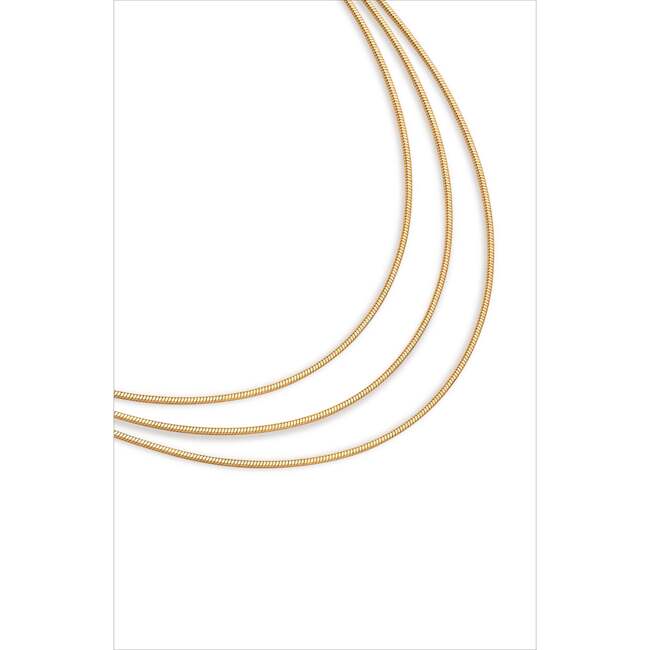 Whispers Chain Necklace, Gold