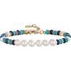 Thetis Bracelet, Blue & White - Bracelets - 1 - thumbnail