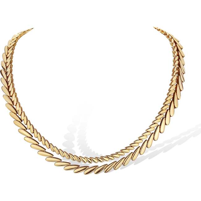 Tassels Necklace, Gold