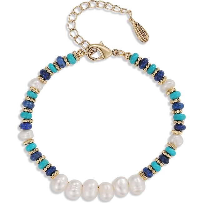 Thetis Bracelet, Blue & White