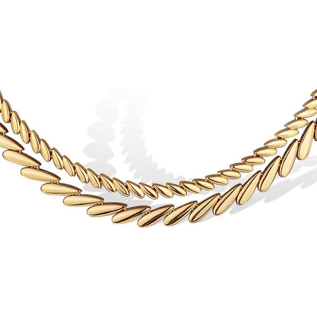 Tassels Necklace, Gold