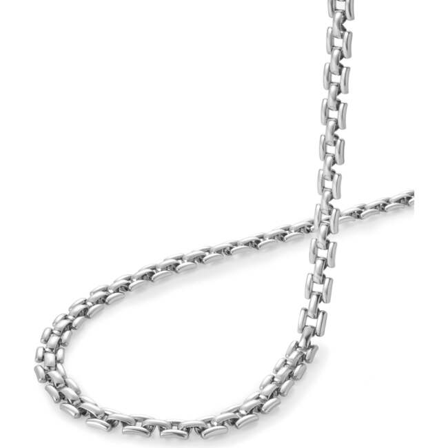 Rome Chain Necklace, Silver