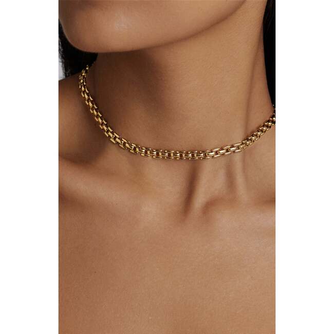 Rome Chain Necklace, Gold - Necklaces - 3