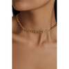 Rome Chain Necklace, Gold - Necklaces - 3 - thumbnail