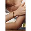 Roman Night Bracelet, Brown & Gold - Bracelets - 2 - thumbnail