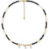 Poseidon NecklaceBlack & , White & Gold - Necklaces - 1 - thumbnail