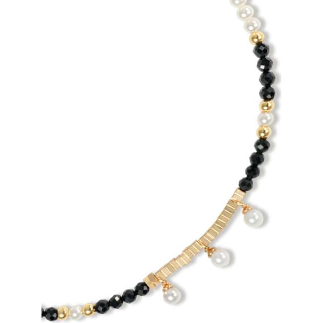 Poseidon NecklaceBlack & , White & Gold