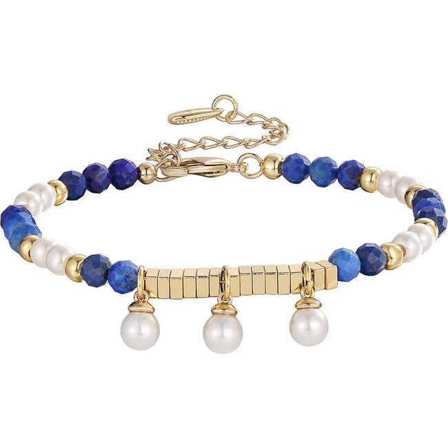 Poseidon BraceletBlue & , White & Gold