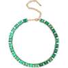 Lime Glow Necklace, Green & Gold - Necklaces - 1 - thumbnail