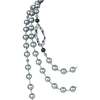 Leopard Necklace, Grey & Silver - Necklaces - 2 - thumbnail