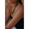 Lime Glow Necklace, Green & Gold - Necklaces - 3 - thumbnail