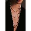 Leopard Necklace, White & Gold & Black - Necklaces - 2 - thumbnail