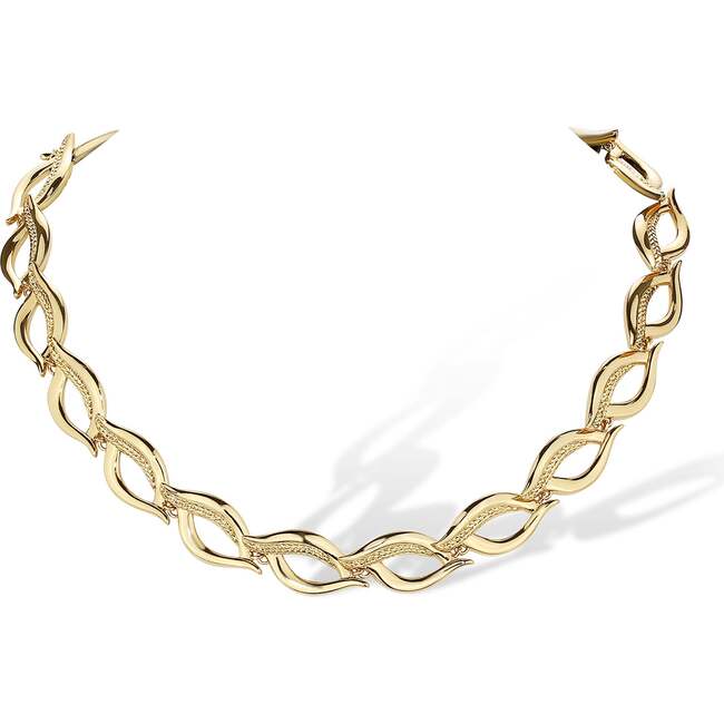 Horus Eye Necklace, Gold