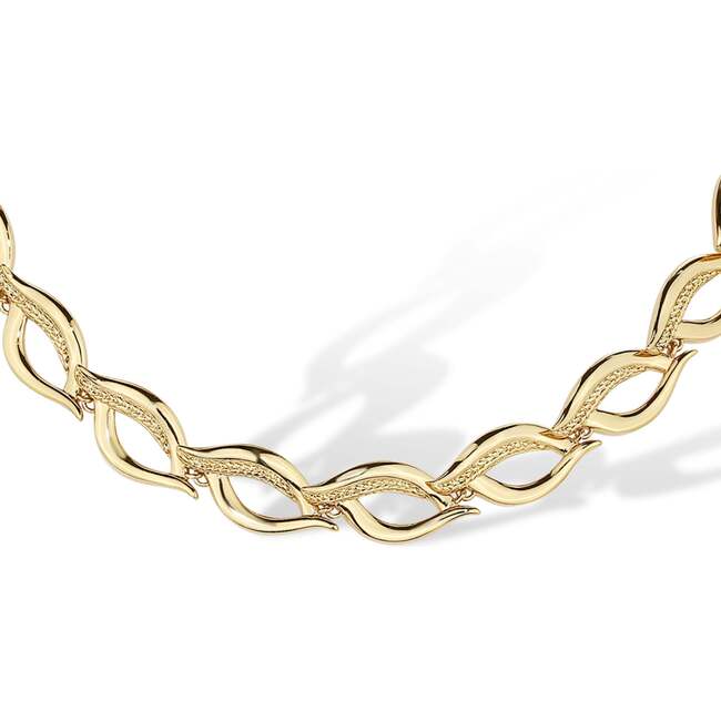 Horus Eye Necklace, Gold