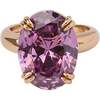 Grape Glow Ring, Purple & Gold - Rings - 2