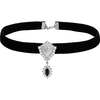 Guardian of the Galaxy Choker, Black & Silver &  Crystal Clear - Necklaces - 1 - thumbnail