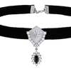 Guardian of the Galaxy Choker, Black & Silver &  Crystal Clear - Necklaces - 2