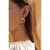 Hawk Wing Earrings, Gold - Earrings - 3