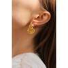 Horus Wing Earrings, Gold - Earrings - 3