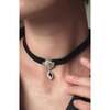 Guardian of the Galaxy Choker, Black & Silver &  Crystal Clear - Necklaces - 3