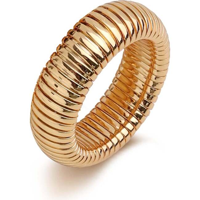 Gladiator Minimalist Ring, Gold