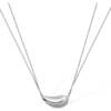 Drop Necklace, Silver - Necklaces - 1 - thumbnail
