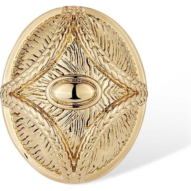 Egypt Eye Earrings, Gold