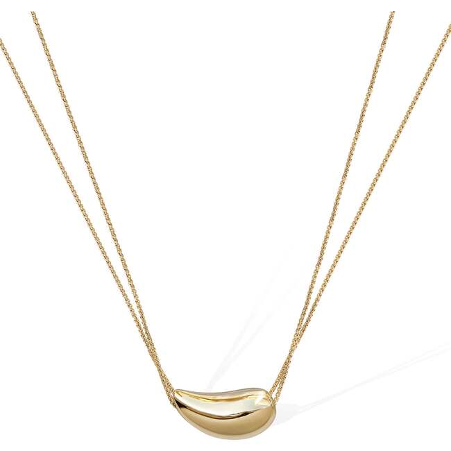 Drop Necklace, Gold