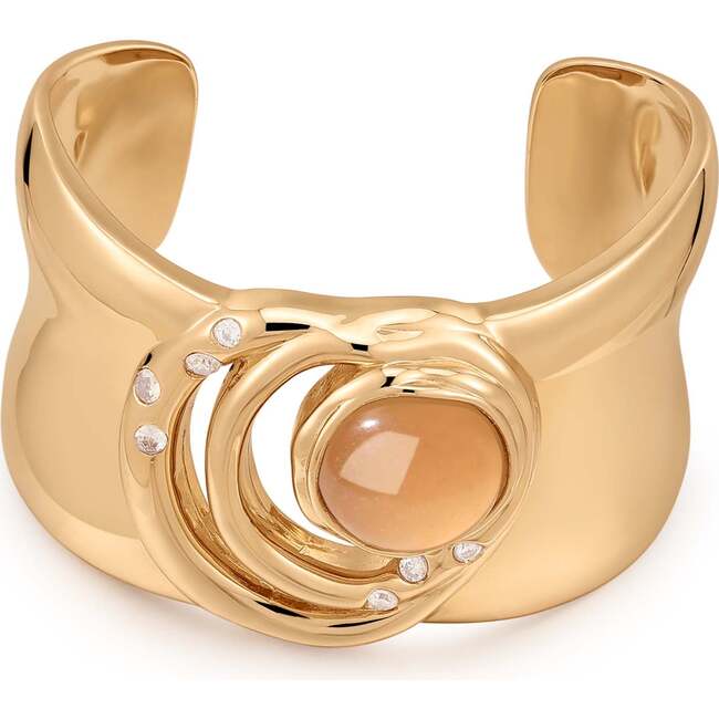 Dawn Light Bangle, Gold & Orange