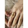 Droplets Ring, Gold & Crystal Clear - Rings - 2
