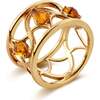 Celestial Waltz Ring, Gold & Yellow - Rings - 1 - thumbnail