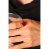 Cherry Glow Ring, Red & Gold - Rings - 2 - thumbnail