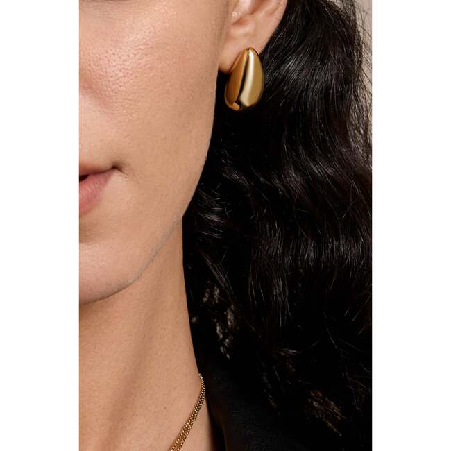 Drop Earrings, Gold - Earrings - 4