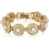 Canary Bracelet, Gold & White - Bracelets - 1 - thumbnail