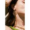 Celestial Waltz Tassel Earrings, Gold & Yellow - Earrings - 3 - thumbnail