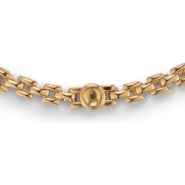 Byzantine Empire Necklace, Yellow & Gold & White