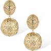 Amulet Eye Earrings, Gold - Earrings - 1 - thumbnail