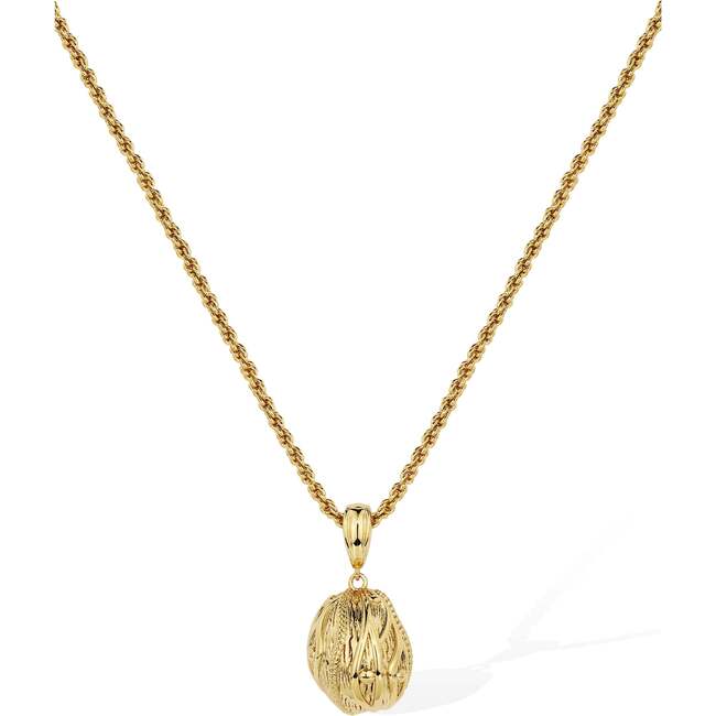 Amulet Eye Necklace, Gold