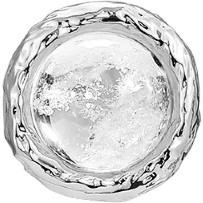 Aeolian Whispers Earrings, Silver & Crystal Clear