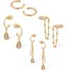 Aeolian Echo Earrings Set, Gold - Earrings - 1 - thumbnail