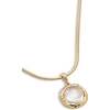 Aeolian Whispers Pendant Necklace, Gold & Crystal Clear - Necklaces - 2