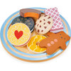 Teatime Biscuit Plate - Woodens - 1 - thumbnail