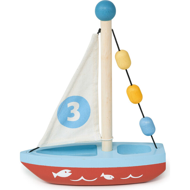 Wooden Sailing Boat