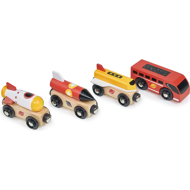 The Space Rocket Train - Woodens - 5